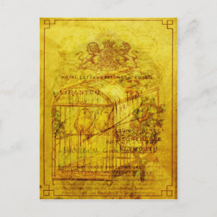 Golden Tweets Postcard