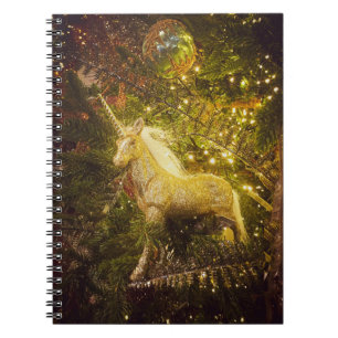 Golden Unicorn Notebook