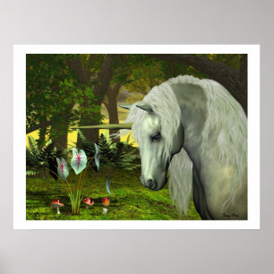 GOLDEN UNICORN PRINT