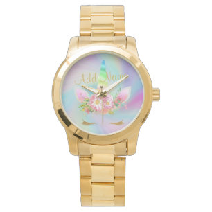 Golden Unicorn Rainbow Gold Watch