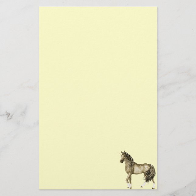 Golden Unicorn Stationery (Front)