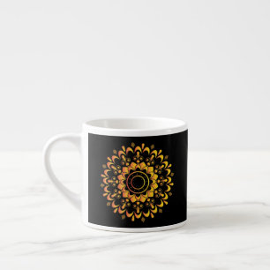 Golden Unique Mandala Design-95747 Espresso Cup