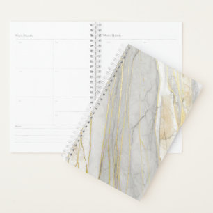 Golden Veined Carrara Marble Texture Planner