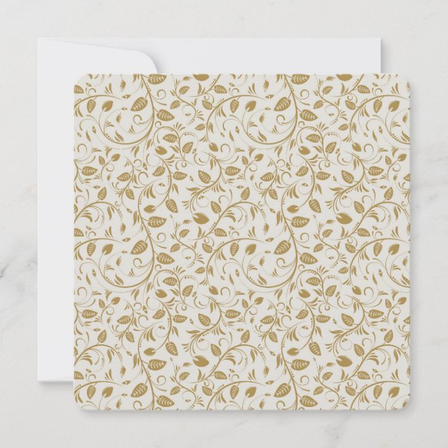 Golden Vines Invitation (Front)