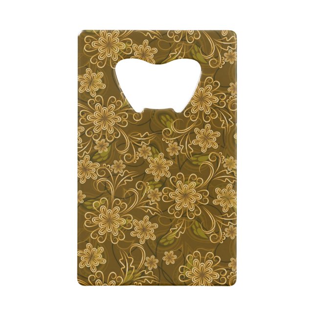 Golden vintage floral pattern (Front)