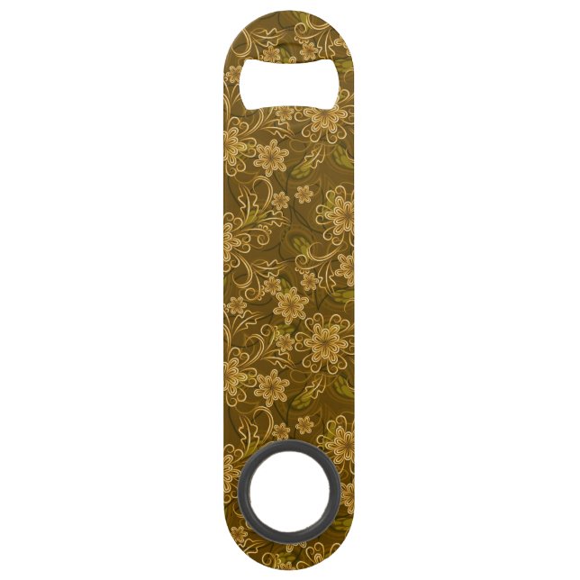 Golden vintage floral pattern (Front)