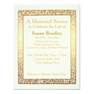 memorial service cards