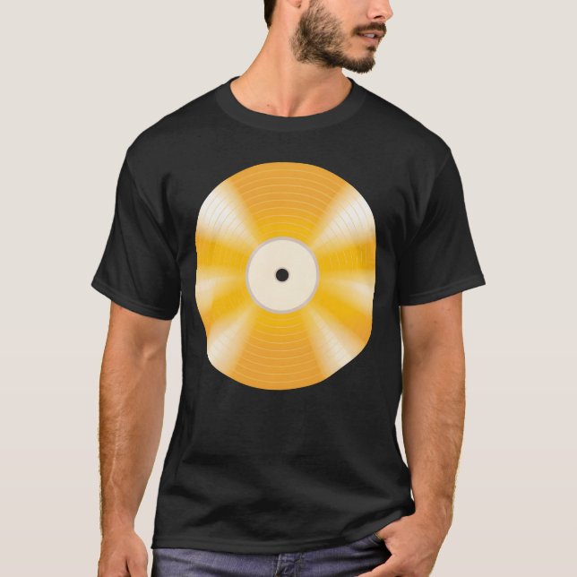 golden vinyl record friend T-Shirt (Front)