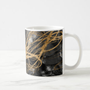 Golden Vortex I Coffee Mug