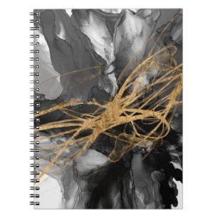 Golden Vortex I Notebook