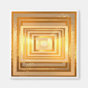 Golden Warm Energy Magnet