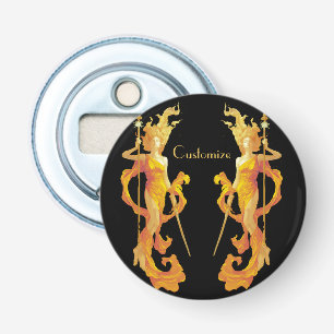 Golden Warrior Goddess Thunder_Cove Bottle Opener