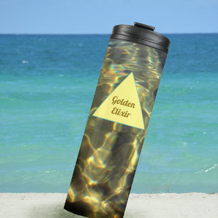 Golden Water Elixir Water Thermal Tumbler