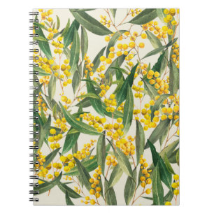 Golden Wattle (Acacia pycnantha) is Australia's na Notebook
