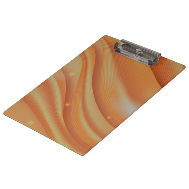 Golden Wave Clipboard (Angled)