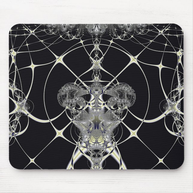 Golden Web Mouse Mat (Front)