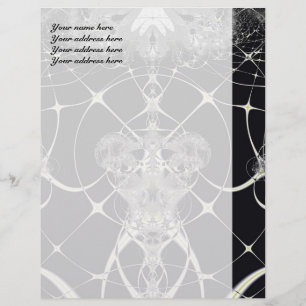 Golden Web Personalized Letterhead
