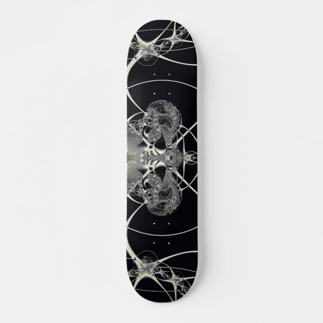 Golden Web Skateboard (Front)