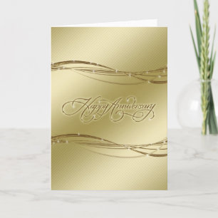 Golden Wedding Anniversary Greeting Card