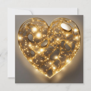 Golden Wedding Anniversary Invitation