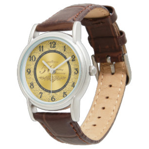 Golden Wedding Anniversary Watch