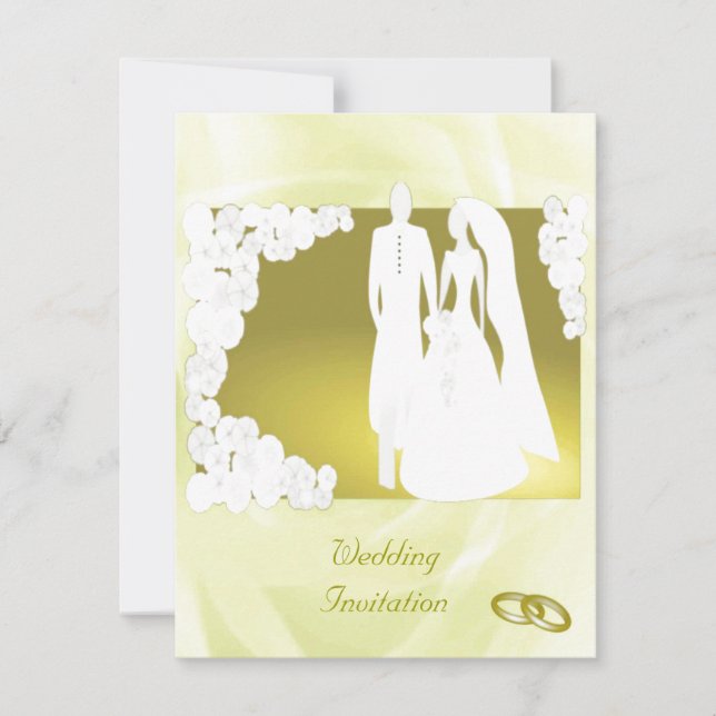 Golden Wedding Invitation (Front)