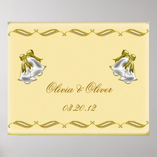 Golden Wedding Poster