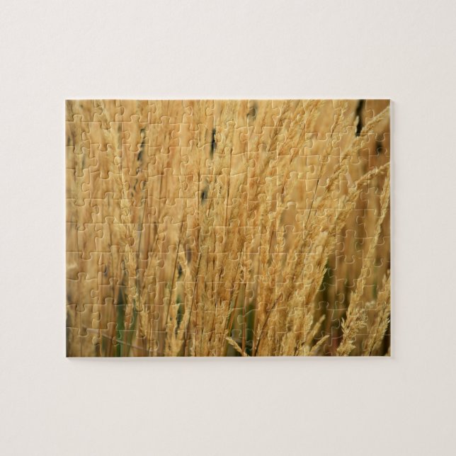 Golden Wheat Fields - 8x10 - 110 pcs. Jigsaw Puzzle (Horizontal)