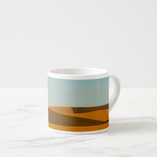 Golden Wheat Fields in Palouse Region Espresso Cup