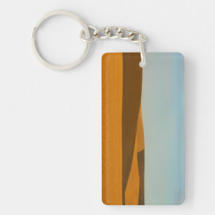 Golden Wheat Fields in Palouse Region Key Ring