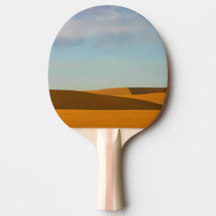 Golden Wheat Fields in Palouse Region Ping Pong Paddle