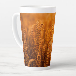 Golden Wheat Harvest Latte Mug