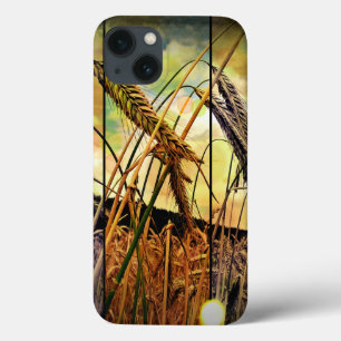 Golden Wheat Sparkle iPad case