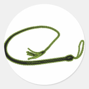 GOLDEN WHIP CLASSIC ROUND STICKER