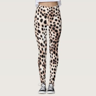 Golden White Dalmation Spots: Animal Pet Fur
