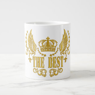 Golden Wings Crown The Best Large Coffee Mug