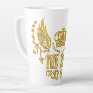 Golden Wings Crown The Best Latte Mug