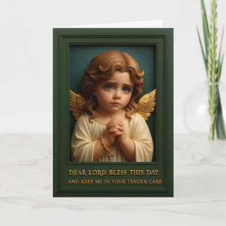 “Golden Wings of Morning Prayer” Card