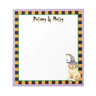 Golden Witch Notepad