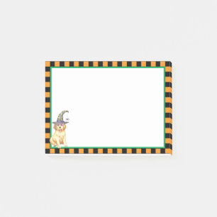 Golden Witch Post-it Notes