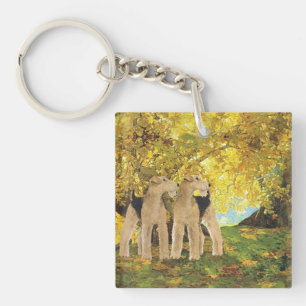 Golden Woods Key Ring