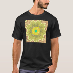 gOLDEN YELLOW African ethnic tribal pattern T-Shirt