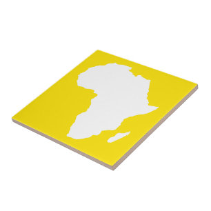 Golden Yellow Audacious Africa Tile
