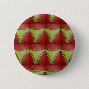 Golden yellow curves.JPG 6 Cm Round Badge