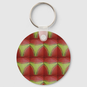 Golden yellow curves.JPG Key Ring