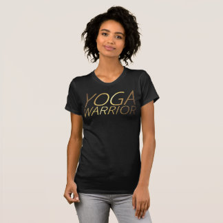Golden Yoga Warrior T-Shirt