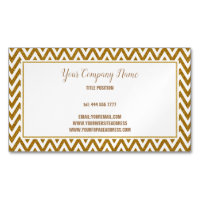 Golden Zigzag Glitter