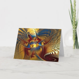 GoldenDancing Dragon Note Cards