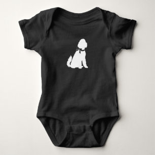 Goldendoodle Baby Shower Dog Bodysuit