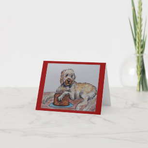 Goldendoodle Birthday Card
